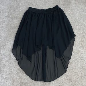 High low skirt